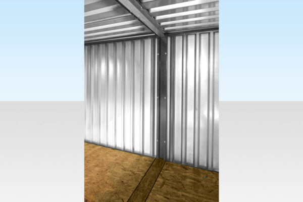 4M X 4.2M SIDE LINKED FLAT PACK CONTAINER BUNDLE (POWDER COATED)